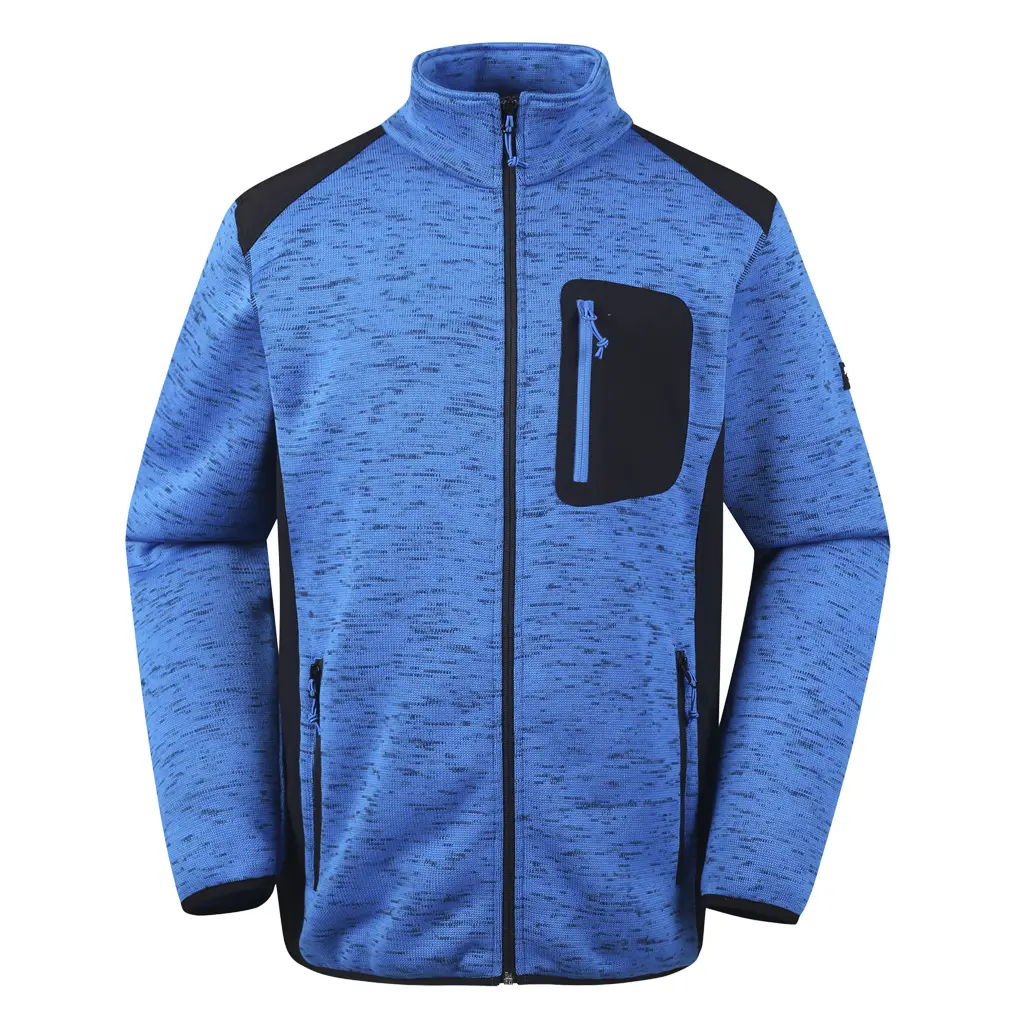 Megztinis PESSO Fleece FLORENCE_M, mėlynas