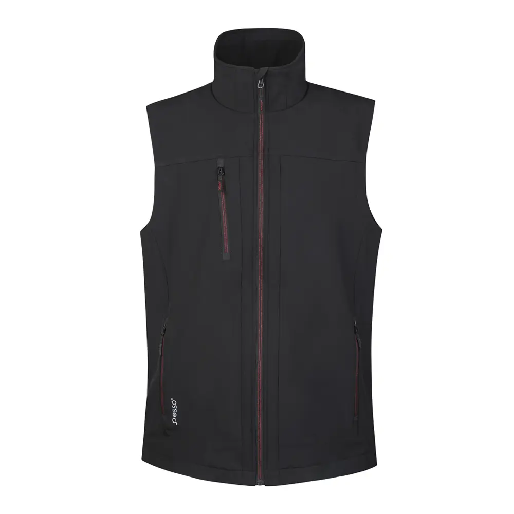 Liemenė SOFT PESSO softshell, juoda, L dydis